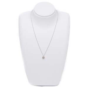 TIFFANY Silver Diamond Necklace